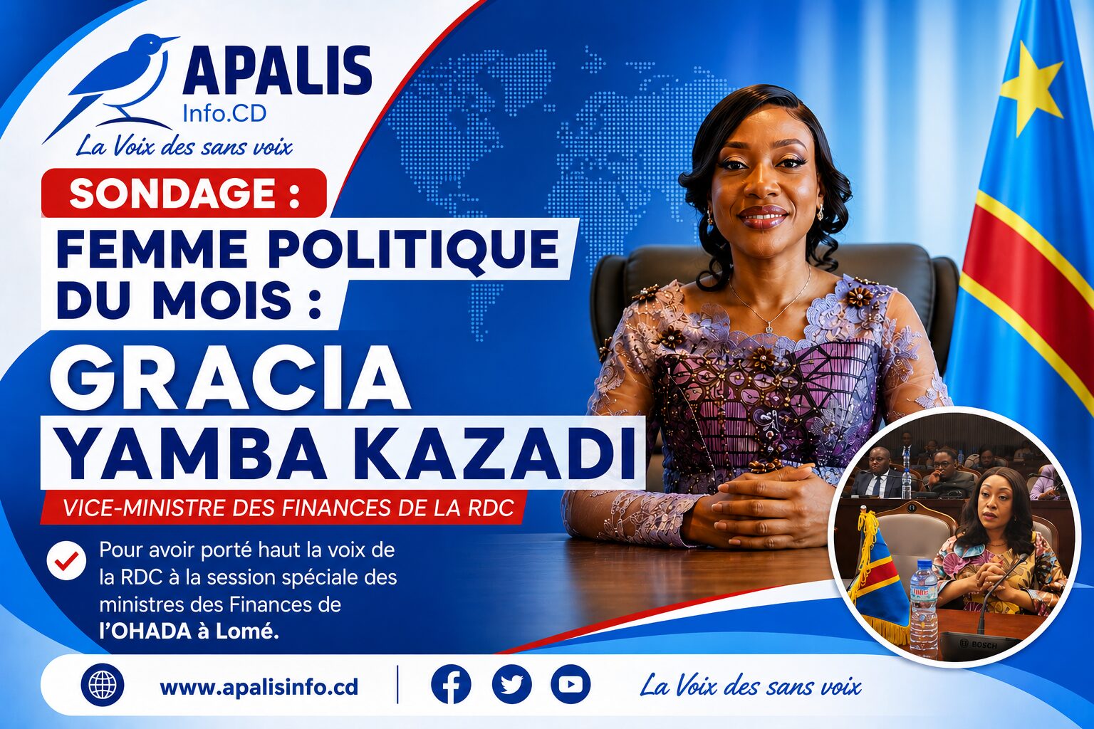 FEMME POLITIQUE DU MOIS